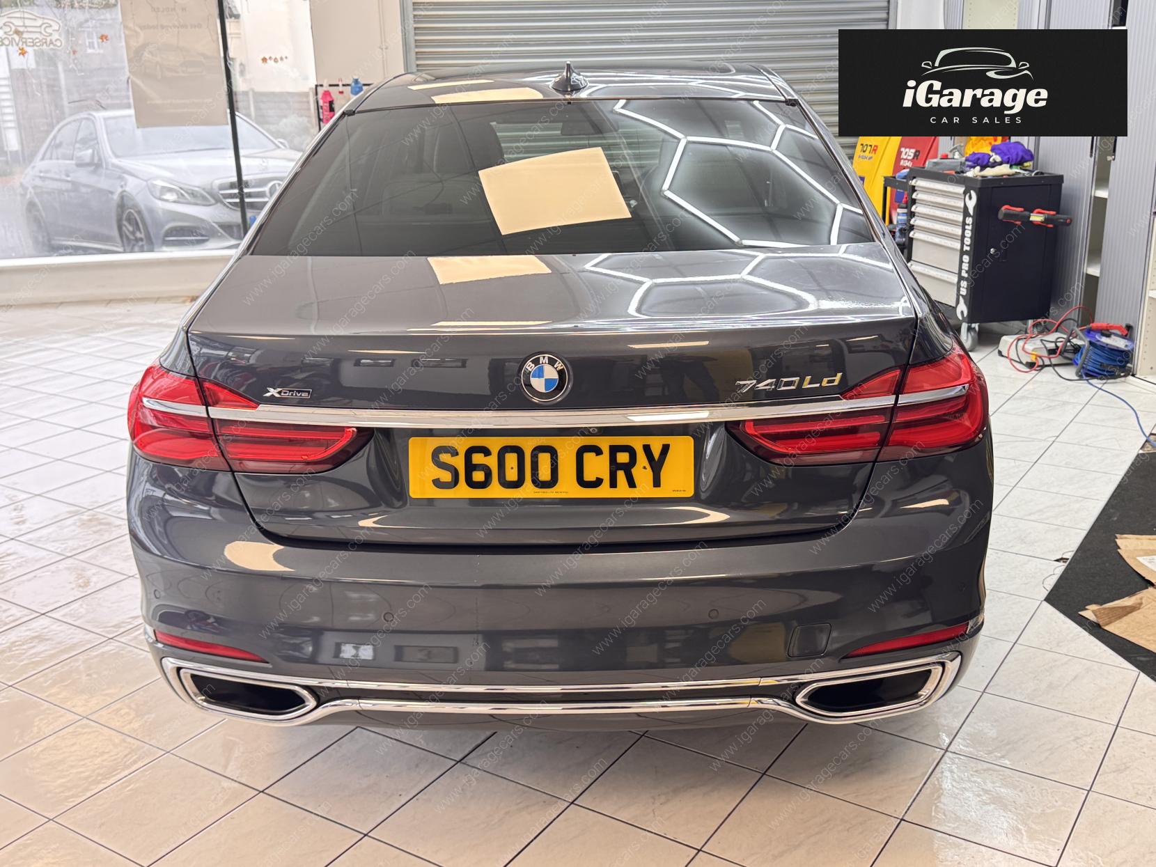 BMW 7 Series 3.0 740Ld Exclusive Saloon 4dr Diesel Auto xDrive Euro 6 (s/s) (320 ps)