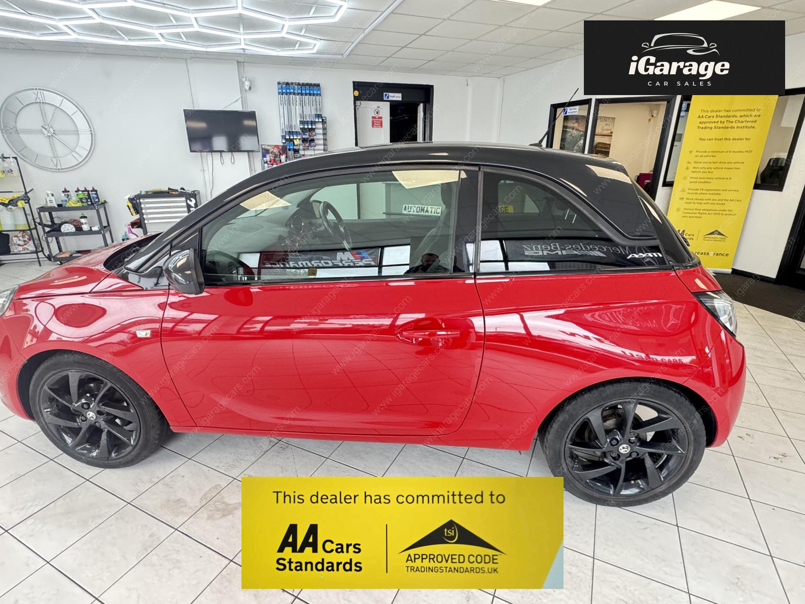 Vauxhall ADAM 1.2i ecoFLEX ENERGISED Hatchback 3dr Petrol Manual Euro 6 (s/s) (70 ps)