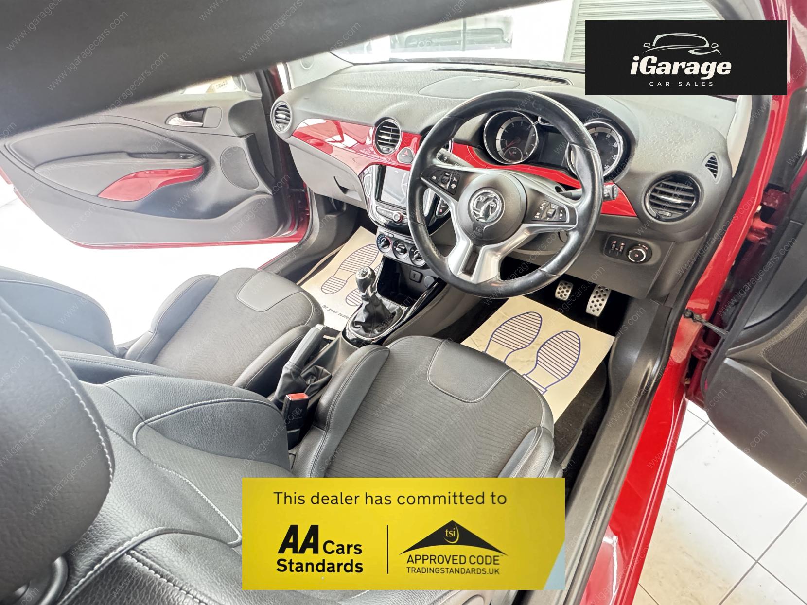 Vauxhall ADAM 1.2i ecoFLEX ENERGISED Hatchback 3dr Petrol Manual Euro 6 (s/s) (70 ps)