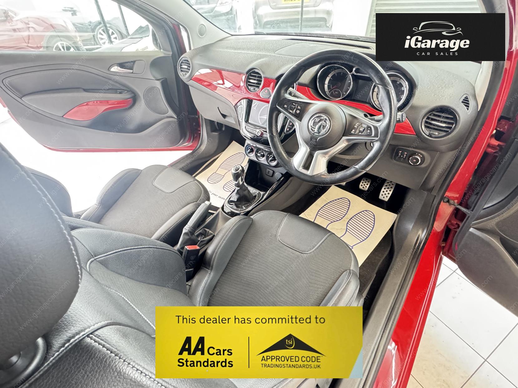 Vauxhall ADAM 1.2i ecoFLEX ENERGISED Hatchback 3dr Petrol Manual Euro 6 (s/s) (70 ps)