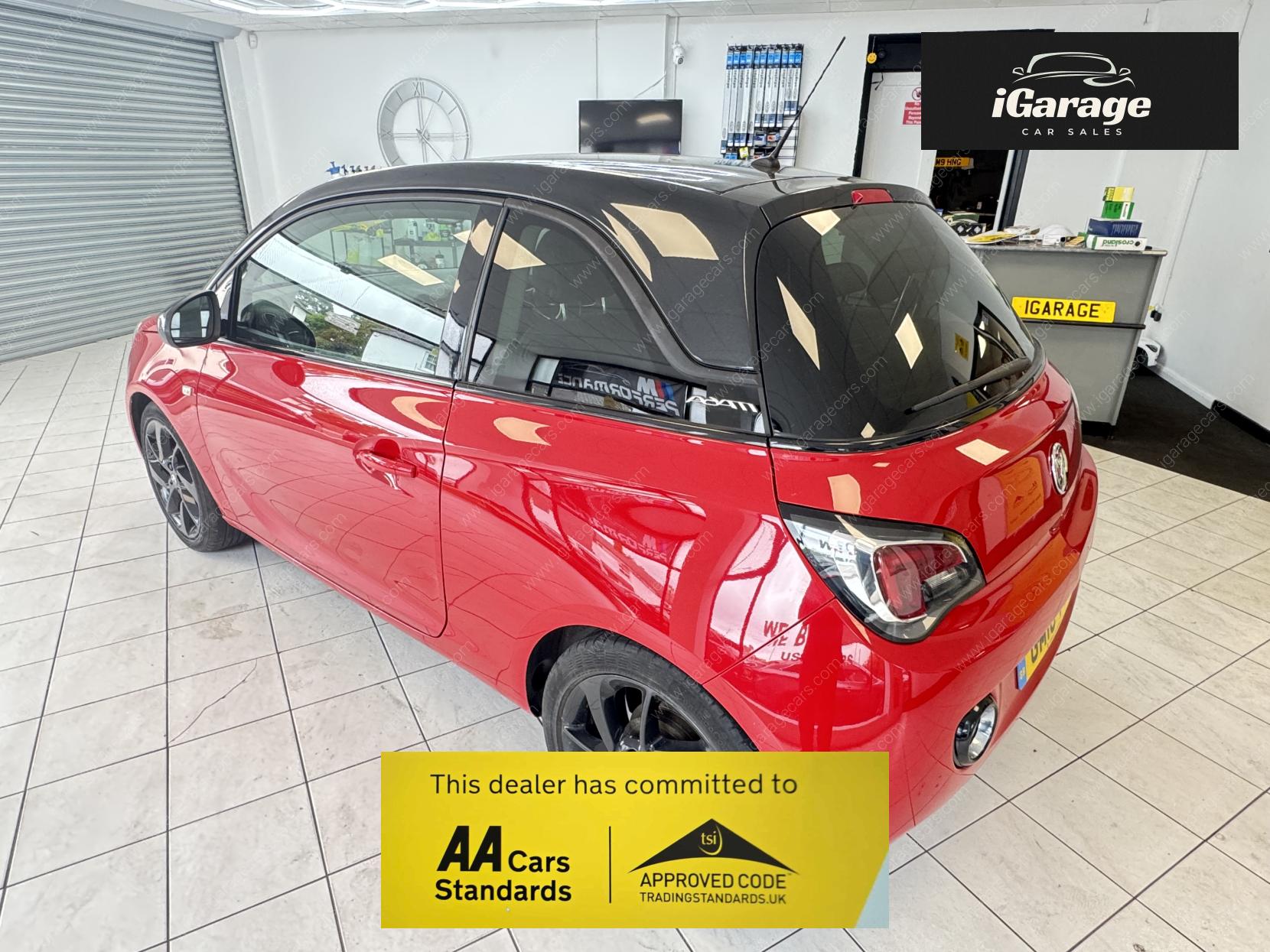 Vauxhall ADAM 1.2i ecoFLEX ENERGISED Hatchback 3dr Petrol Manual Euro 6 (s/s) (70 ps)