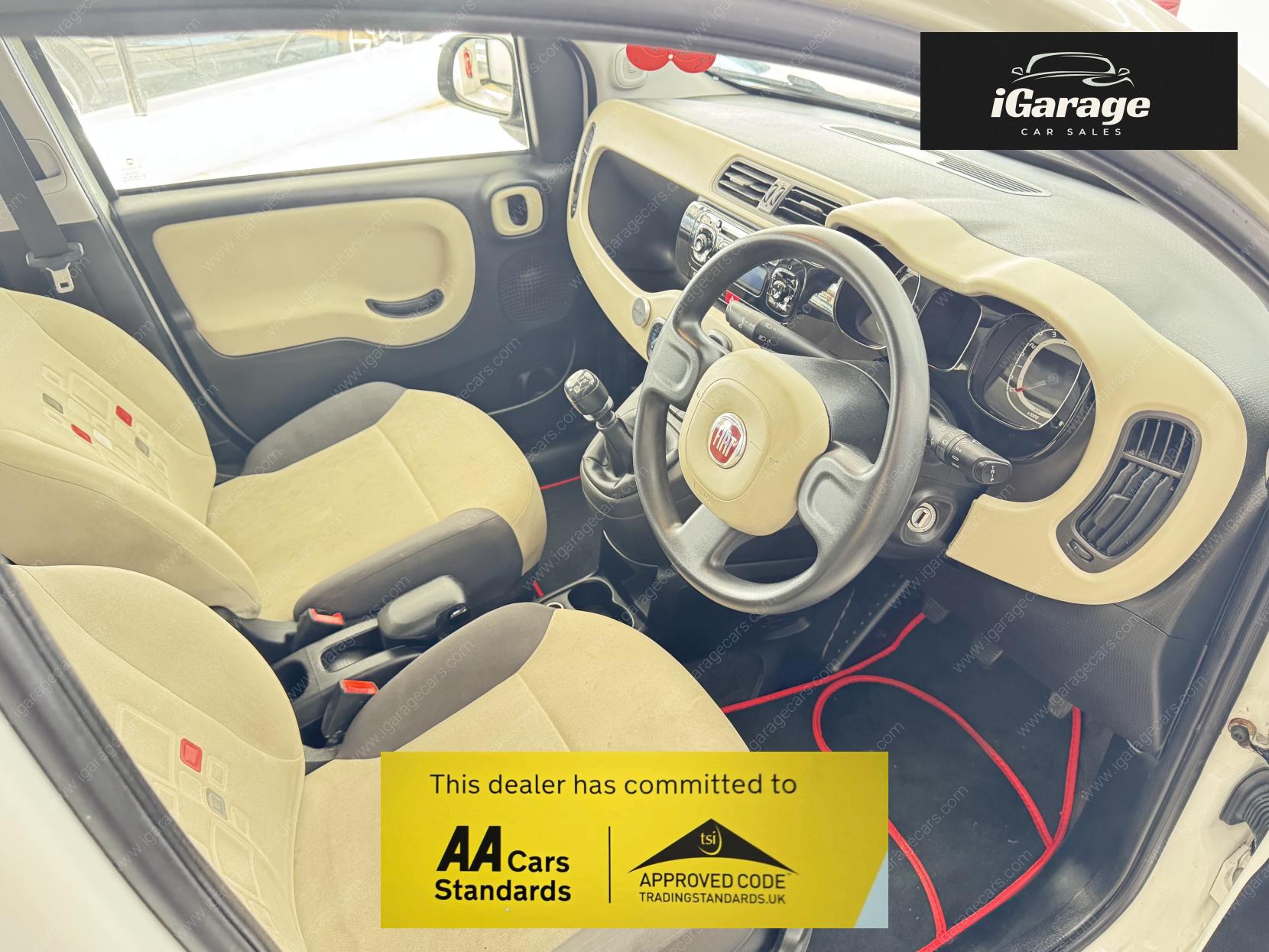 Fiat Panda 1.2 Lounge Hatchback 5dr Petrol Manual Euro 6 (69 bhp)