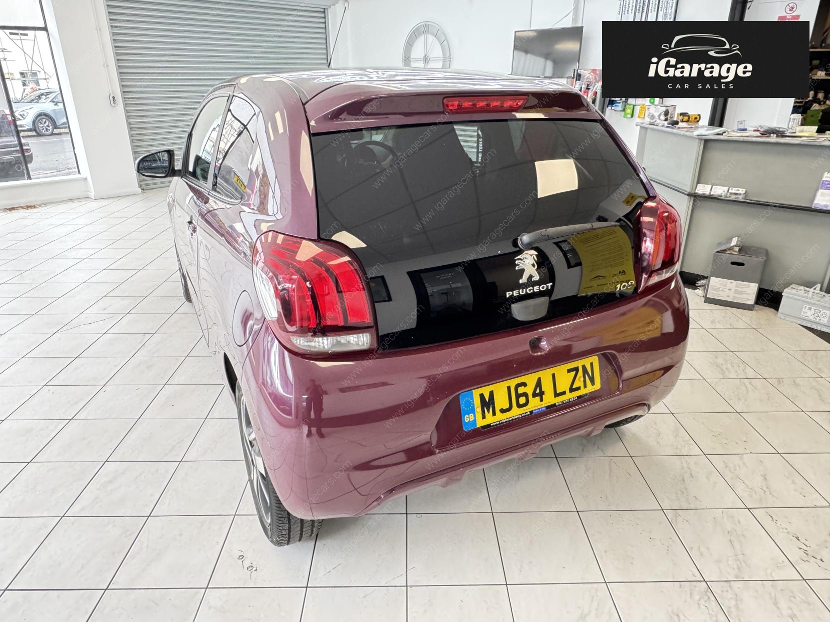 Peugeot 108 1.2 VTi PureTech Allure Hatchback 3dr Petrol Manual Euro 5 (82 ps)