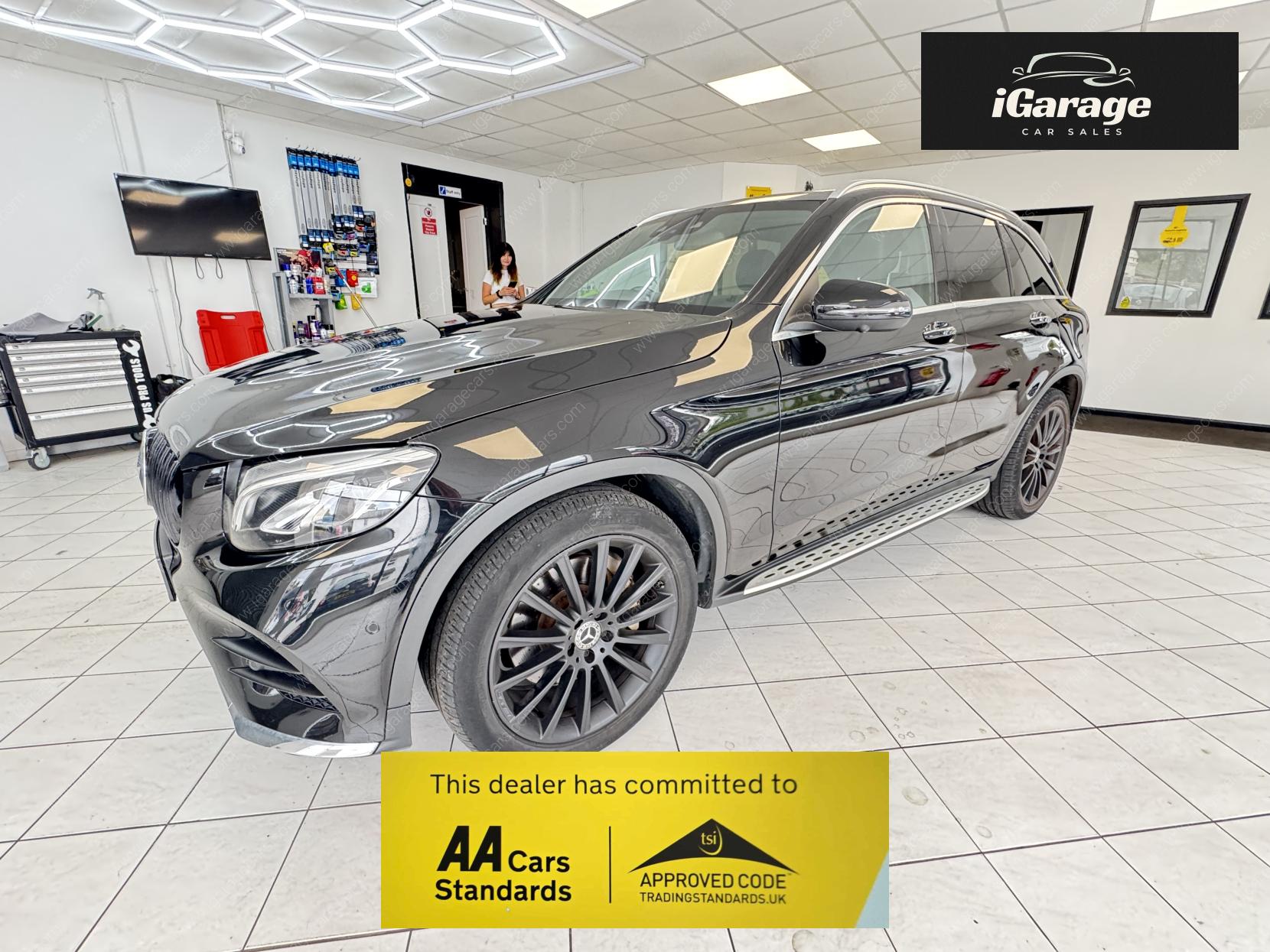 Mercedes-Benz GLC 3.0 GLC350d V6 AMG Line (Premium Plus) SUV 5dr Diesel G-Tronic 4MATIC Euro 6 (s/s) (258 ps)