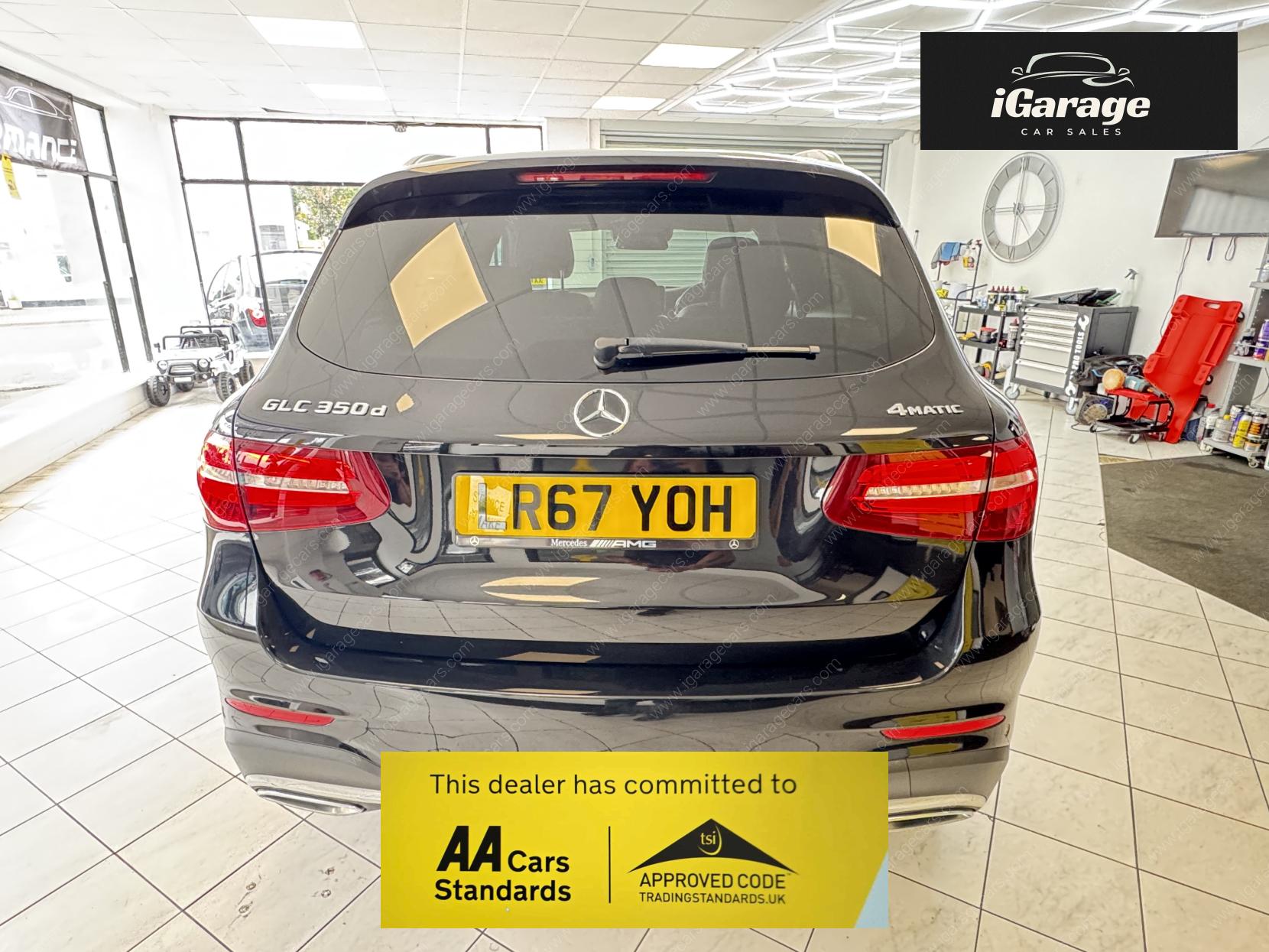 Mercedes-Benz GLC 3.0 GLC350d V6 AMG Line (Premium Plus) SUV 5dr Diesel G-Tronic 4MATIC Euro 6 (s/s) (258 ps)
