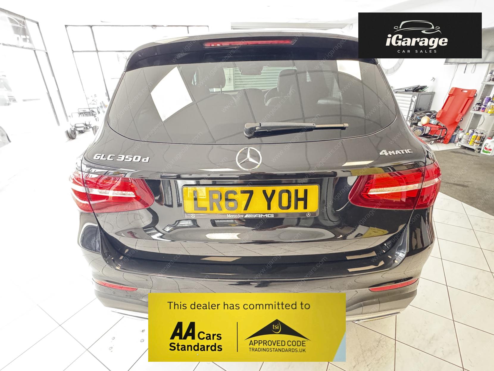 Mercedes-Benz GLC 3.0 GLC350d V6 AMG Line (Premium Plus) SUV 5dr Diesel G-Tronic 4MATIC Euro 6 (s/s) (258 ps)