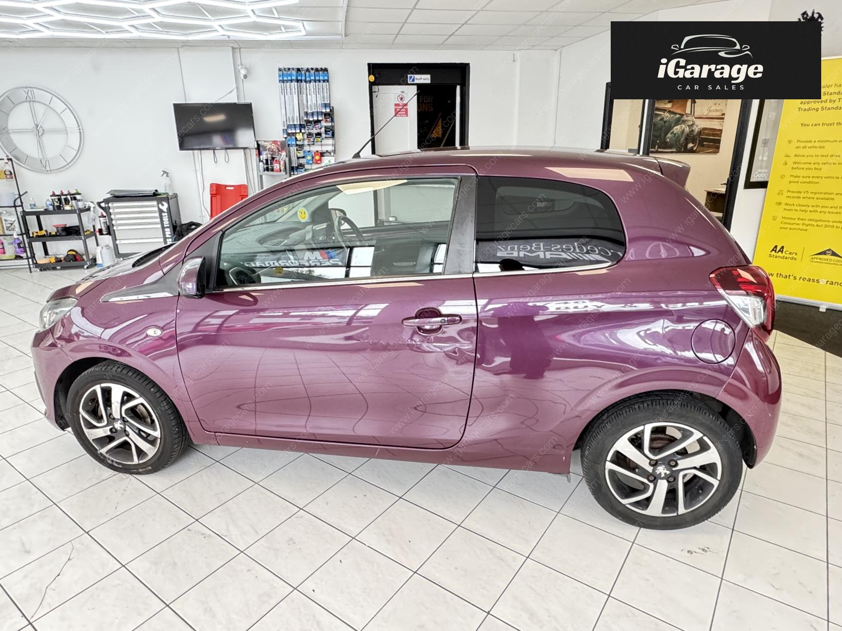 Peugeot 108 1.2 VTi PureTech Allure Hatchback 3dr Petrol Manual Euro 5 (82 ps)