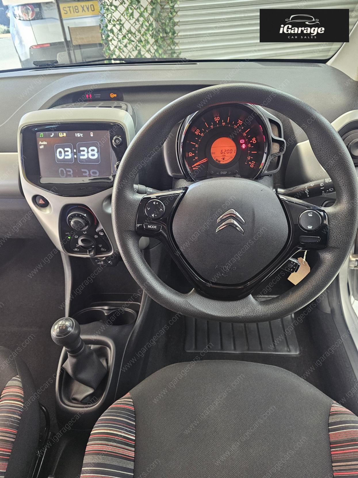 Citroen C1 1.2 PureTech Feel Hatchback 5dr Petrol Manual Euro 6 (82 ps)