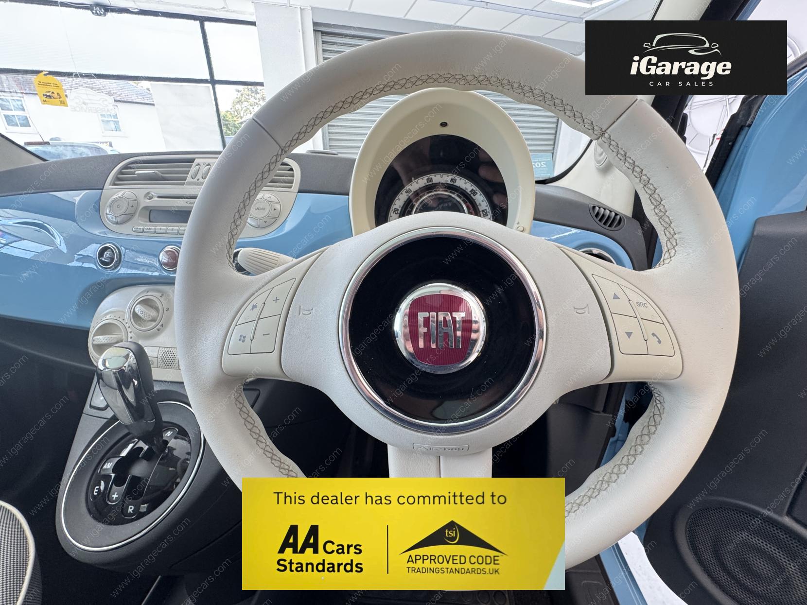 Fiat 500 1.2 Lounge Hatchback 3dr Petrol Dualogic Euro 4 (69 bhp)