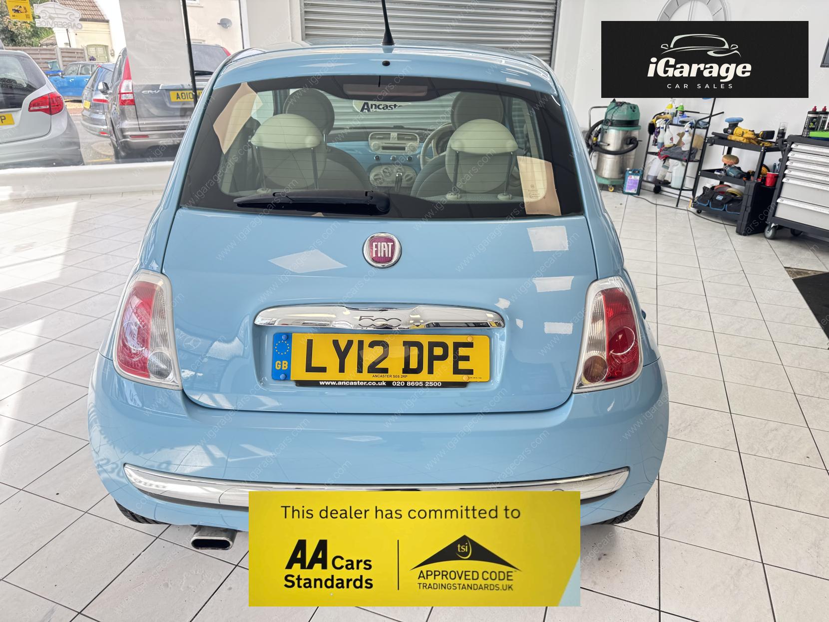 Fiat 500 1.2 Lounge Hatchback 3dr Petrol Dualogic Euro 4 (69 bhp)