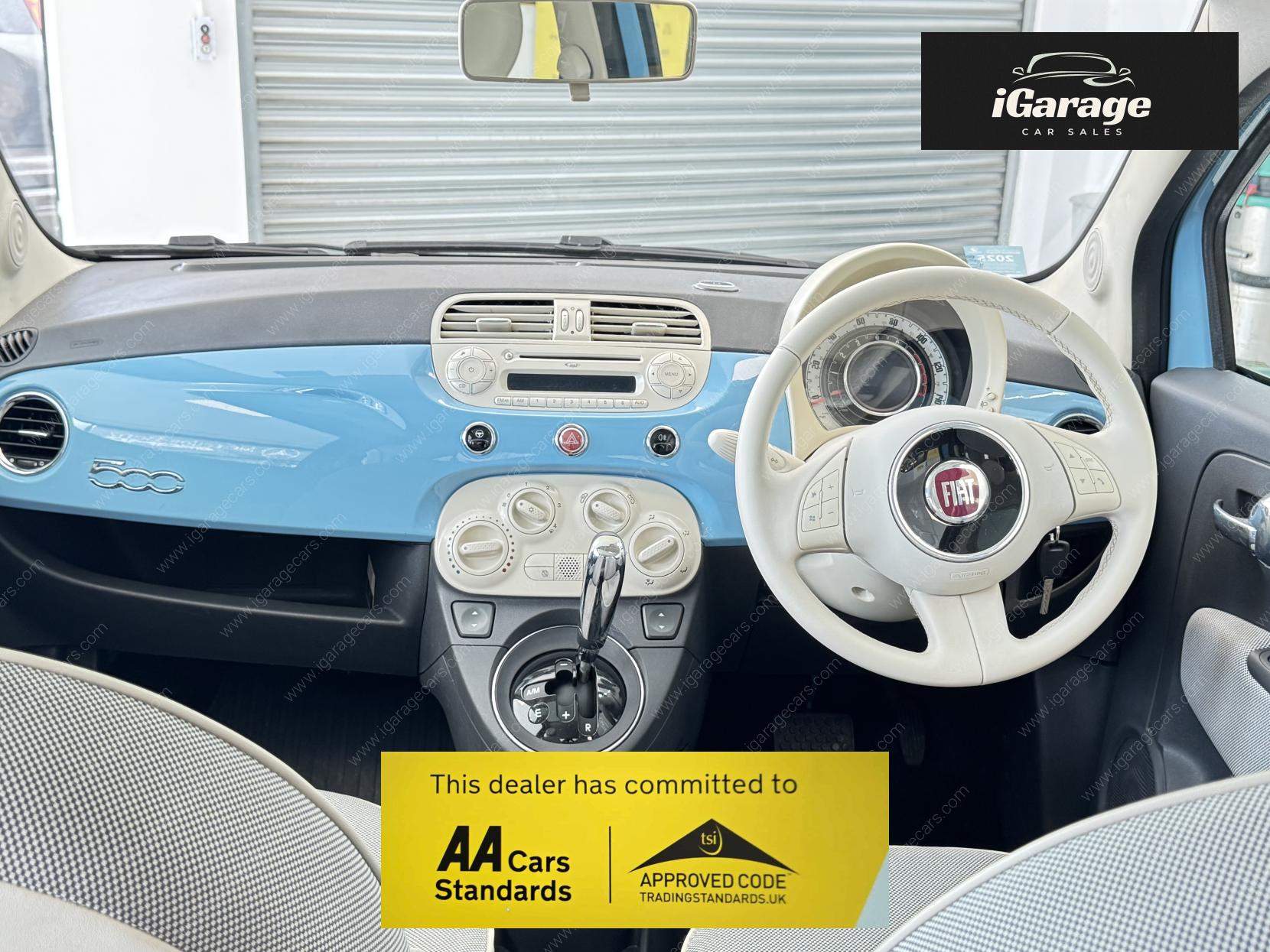 Fiat 500 1.2 Lounge Hatchback 3dr Petrol Dualogic Euro 4 (69 bhp)