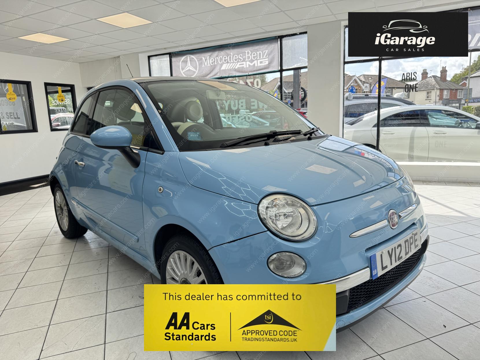 Fiat 500 1.2 Lounge Hatchback 3dr Petrol Dualogic Euro 4 (69 bhp)