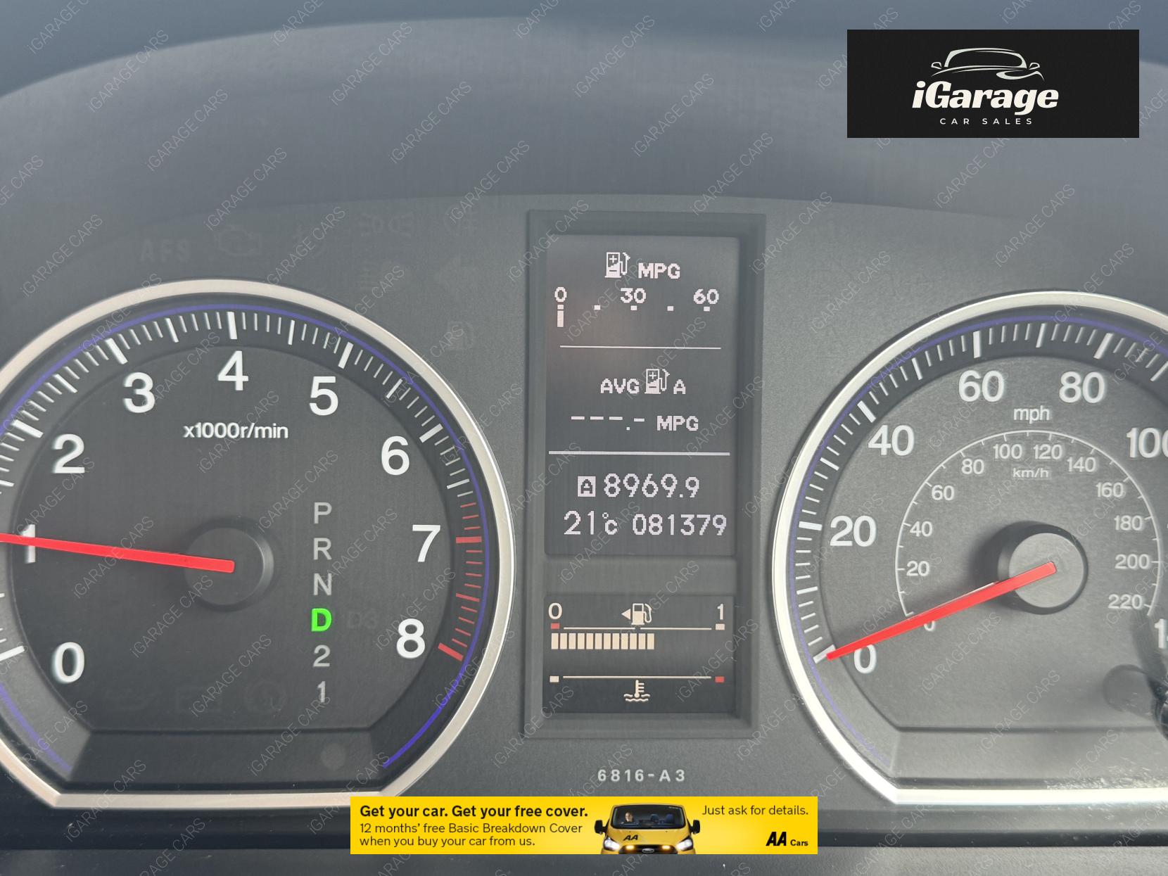 Honda CR-V 2.0 i-VTEC EX SUV 5dr Petrol Auto 4WD Euro 5 (150 ps)