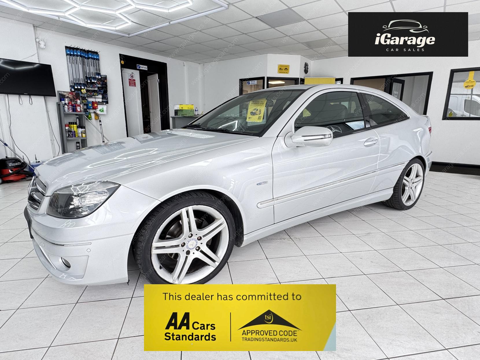 Mercedes-Benz CLC Class 1.6 CLC160 BlueEfficiency Sport Coupe 3dr Petrol Auto Euro 4 (129 ps)