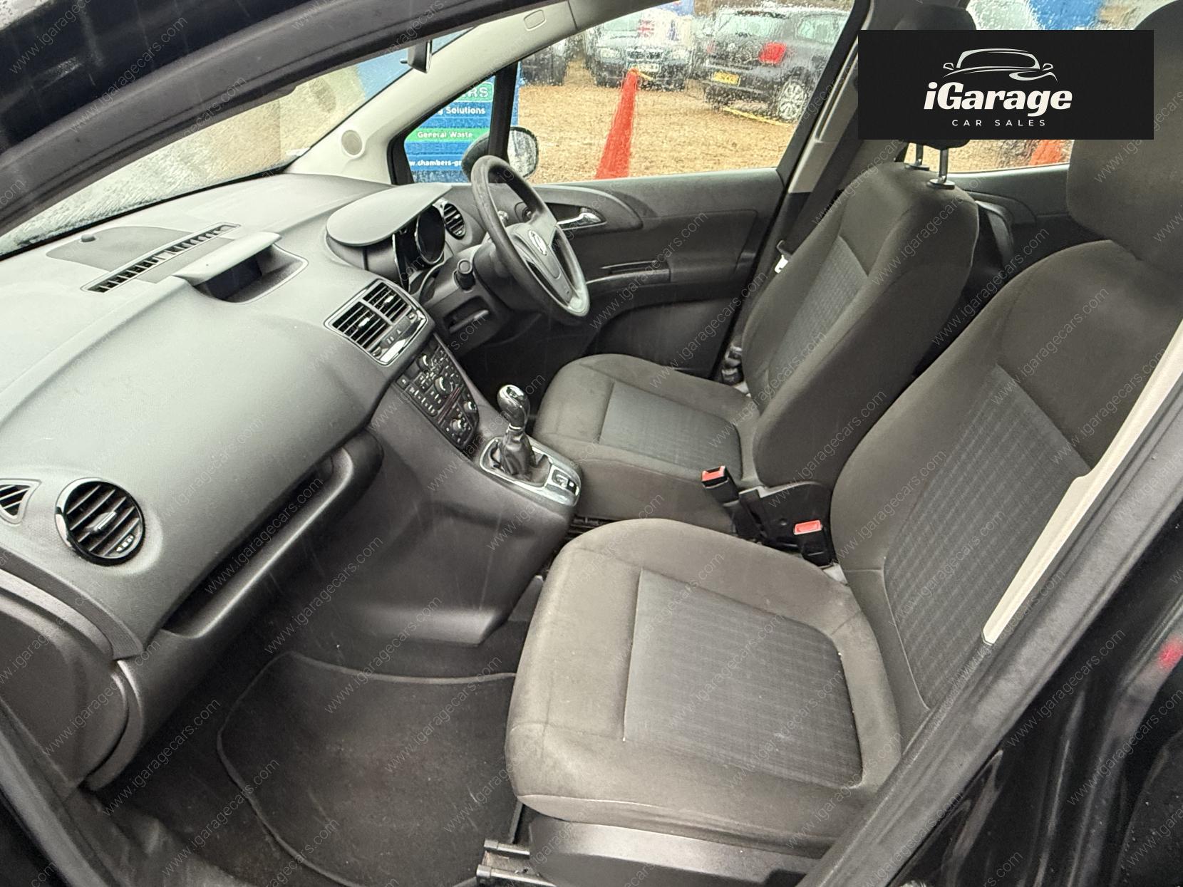 Vauxhall Meriva 1.4T 16V S MPV 5dr Petrol Manual Euro 5 (120 ps)