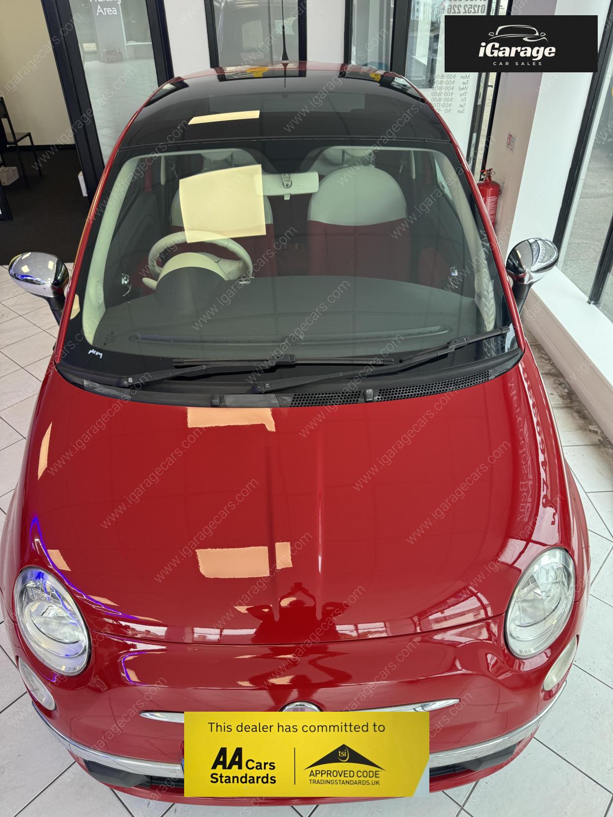 Fiat 500 0.9 TwinAir Lounge Hatchback 3dr Petrol Manual Euro 5 (s/s) (85 bhp)