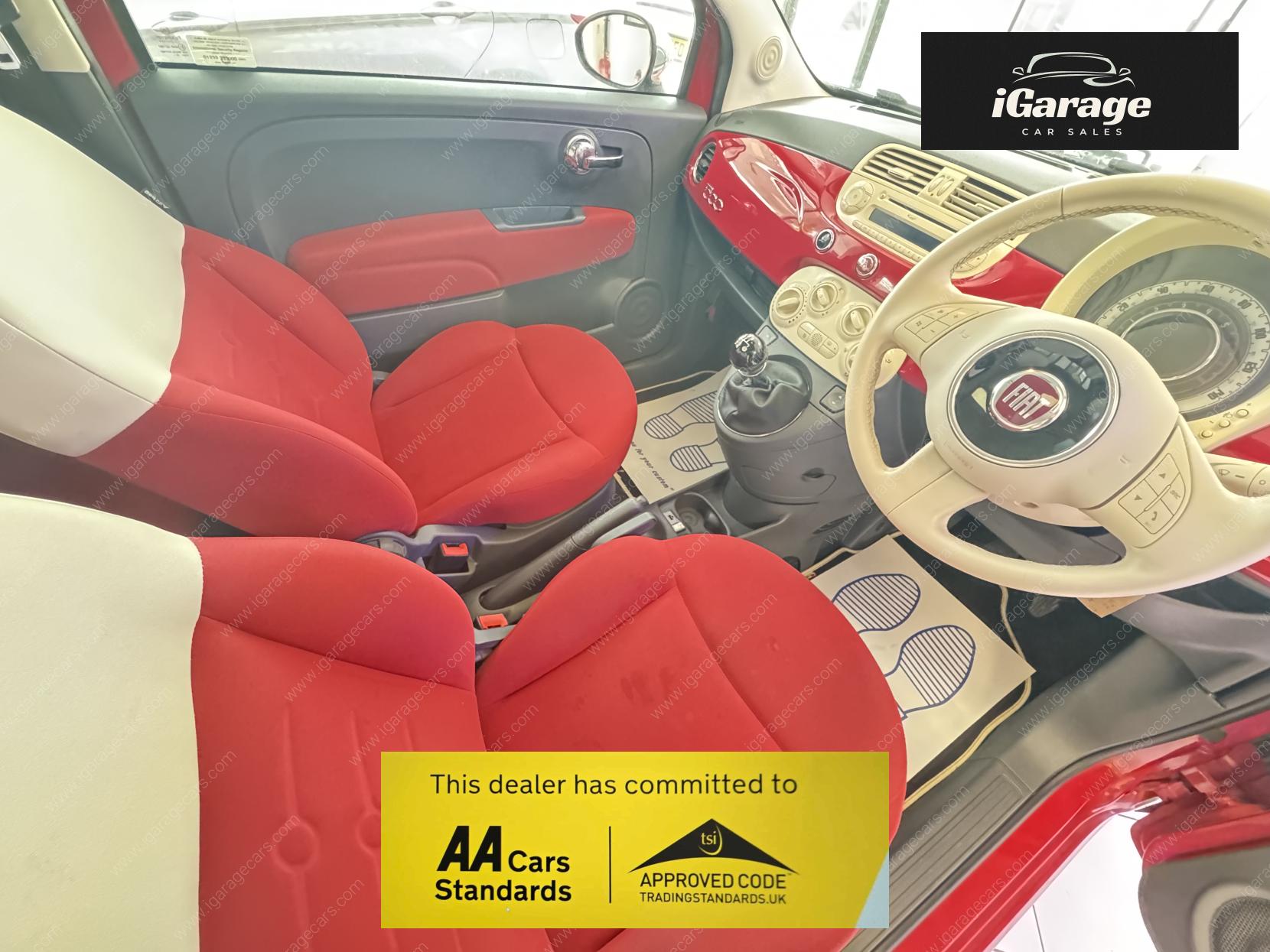 Fiat 500 0.9 TwinAir Lounge Hatchback 3dr Petrol Manual Euro 5 (s/s) (85 bhp)