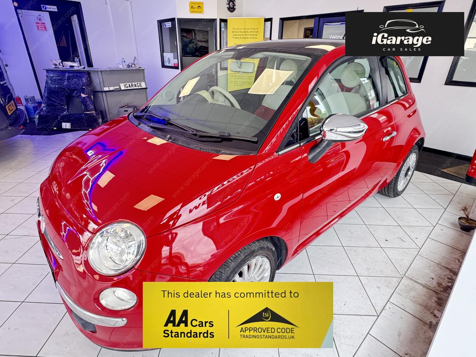 Fiat 500 0.9 TwinAir Lounge Hatchback 3dr Petrol Manual Euro 5 (s/s) (85 bhp)