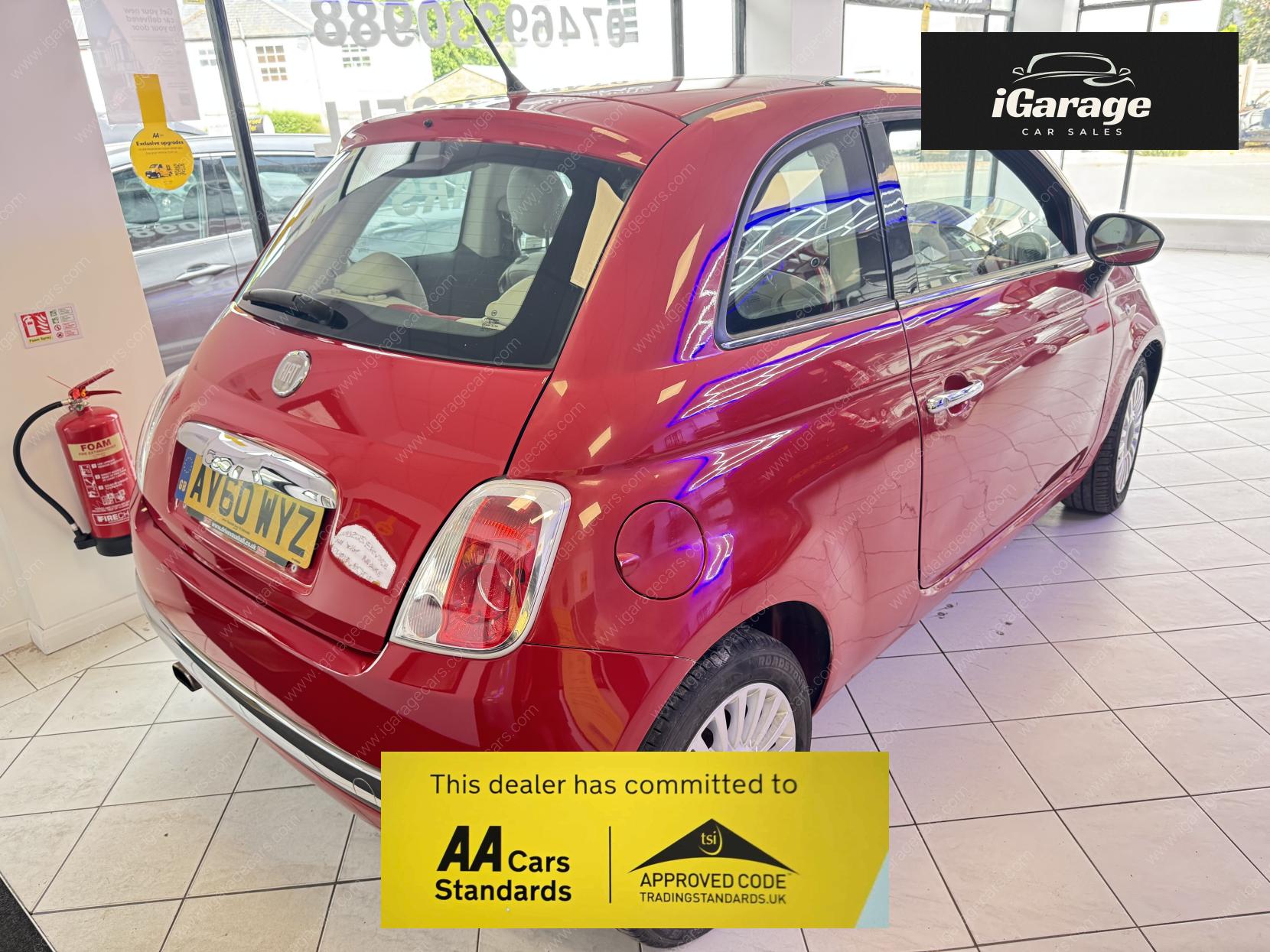 Fiat 500 0.9 TwinAir Lounge Hatchback 3dr Petrol Manual Euro 5 (s/s) (85 bhp)