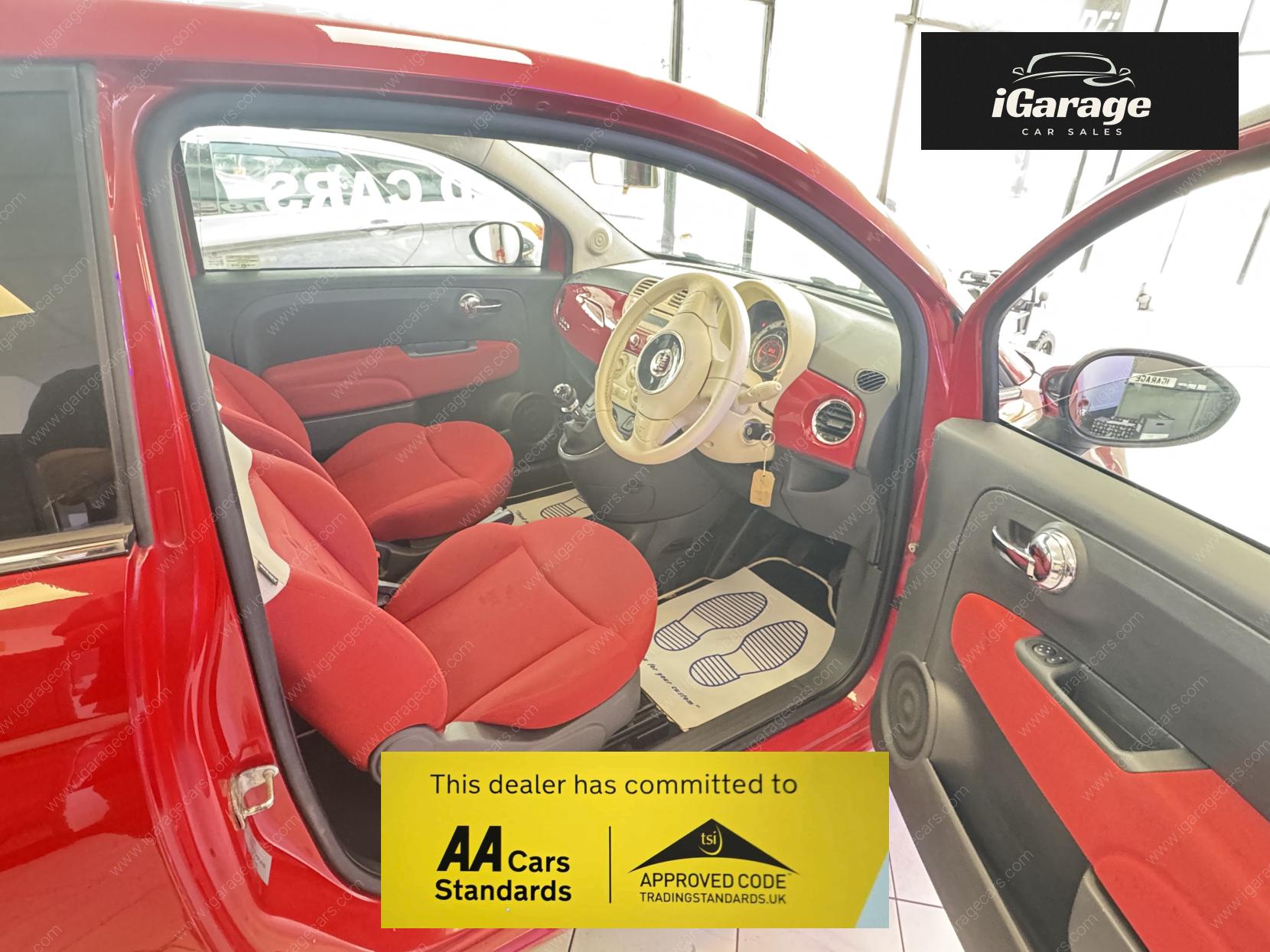 Fiat 500 0.9 TwinAir Lounge Hatchback 3dr Petrol Manual Euro 5 (s/s) (85 bhp)