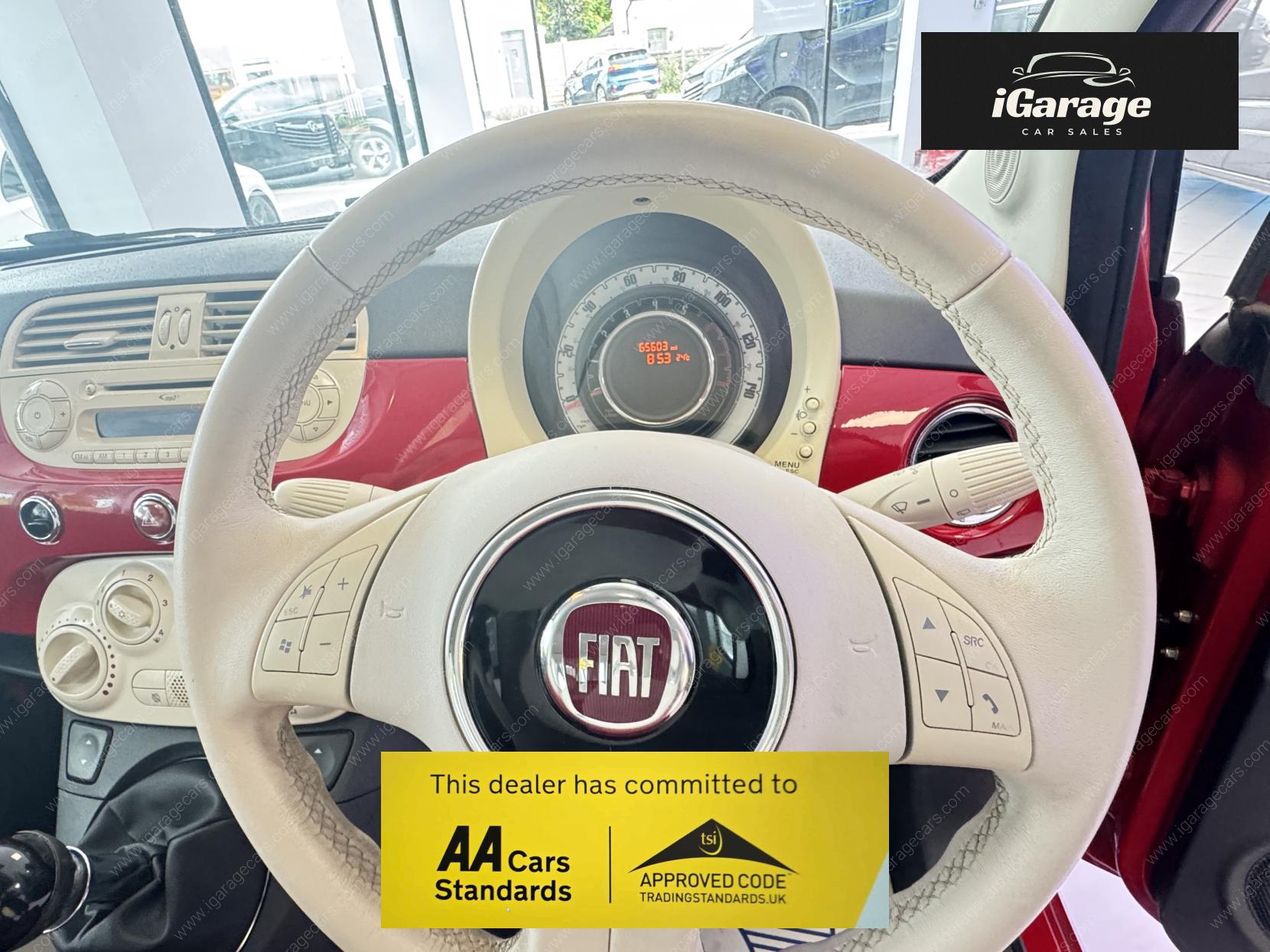Fiat 500 0.9 TwinAir Lounge Hatchback 3dr Petrol Manual Euro 5 (s/s) (85 bhp)