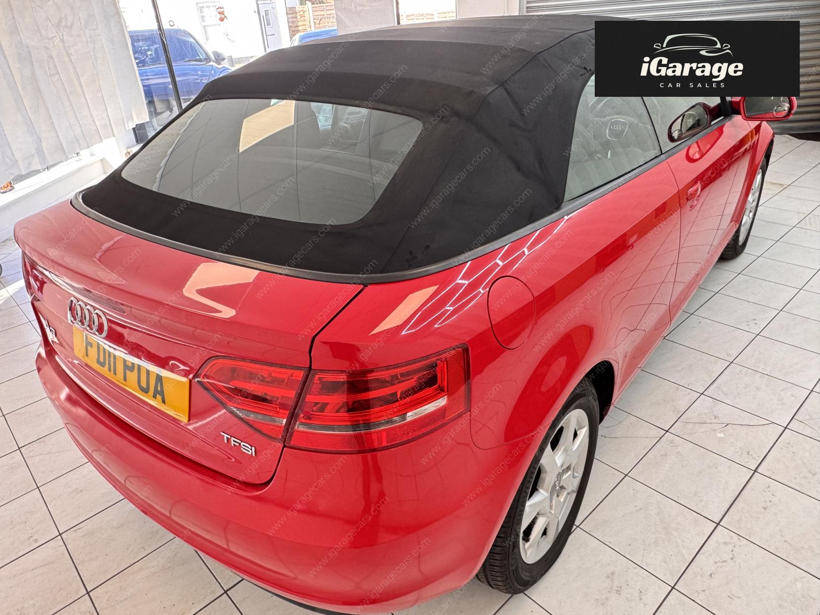 Audi A3 Cabriolet 1.2 TFSI Convertible 2dr Petrol Manual Euro 5 (s/s) (105 ps)