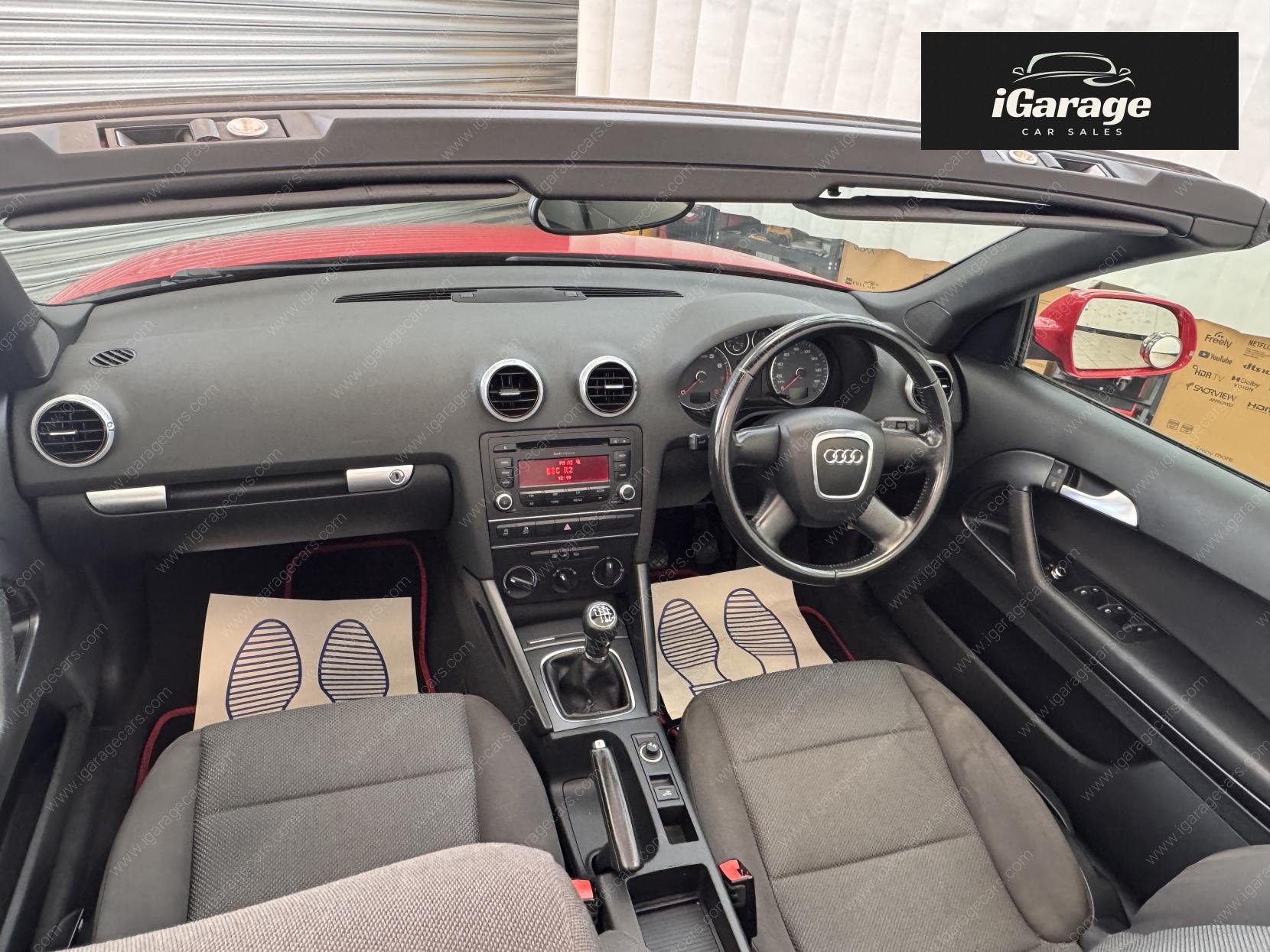 Audi A3 Cabriolet 1.2 TFSI Convertible 2dr Petrol Manual Euro 5 (s/s) (105 ps)