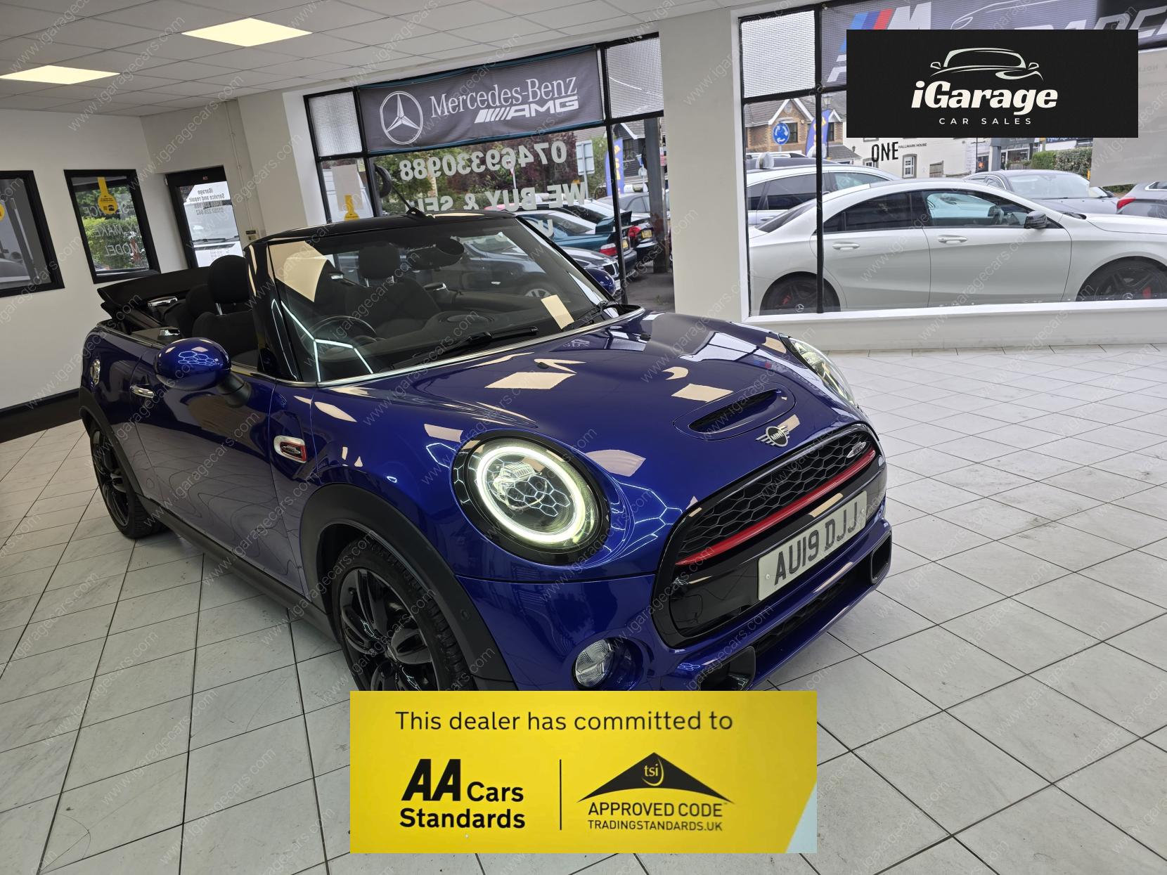 MINI Convertible 2.0 Cooper S Classic Convertible 2dr Petrol Steptronic Euro 6 (s/s) (192 ps)