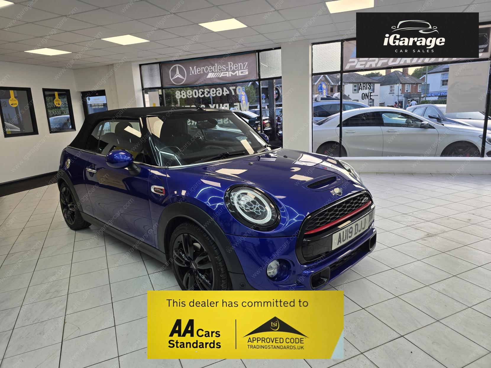 MINI Convertible 2.0 Cooper S Classic Convertible 2dr Petrol Steptronic Euro 6 (s/s) (192 ps)
