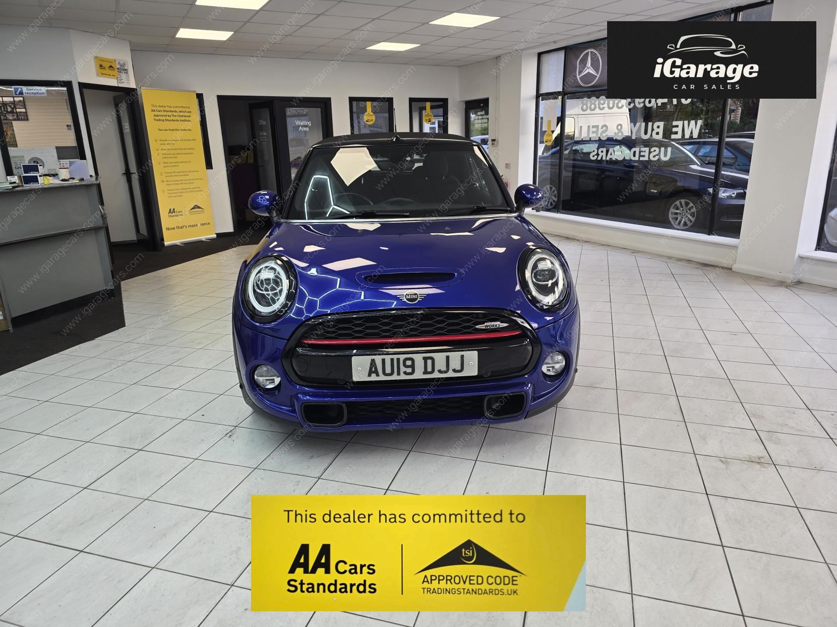 MINI Convertible 2.0 Cooper S Classic Convertible 2dr Petrol Steptronic Euro 6 (s/s) (192 ps)