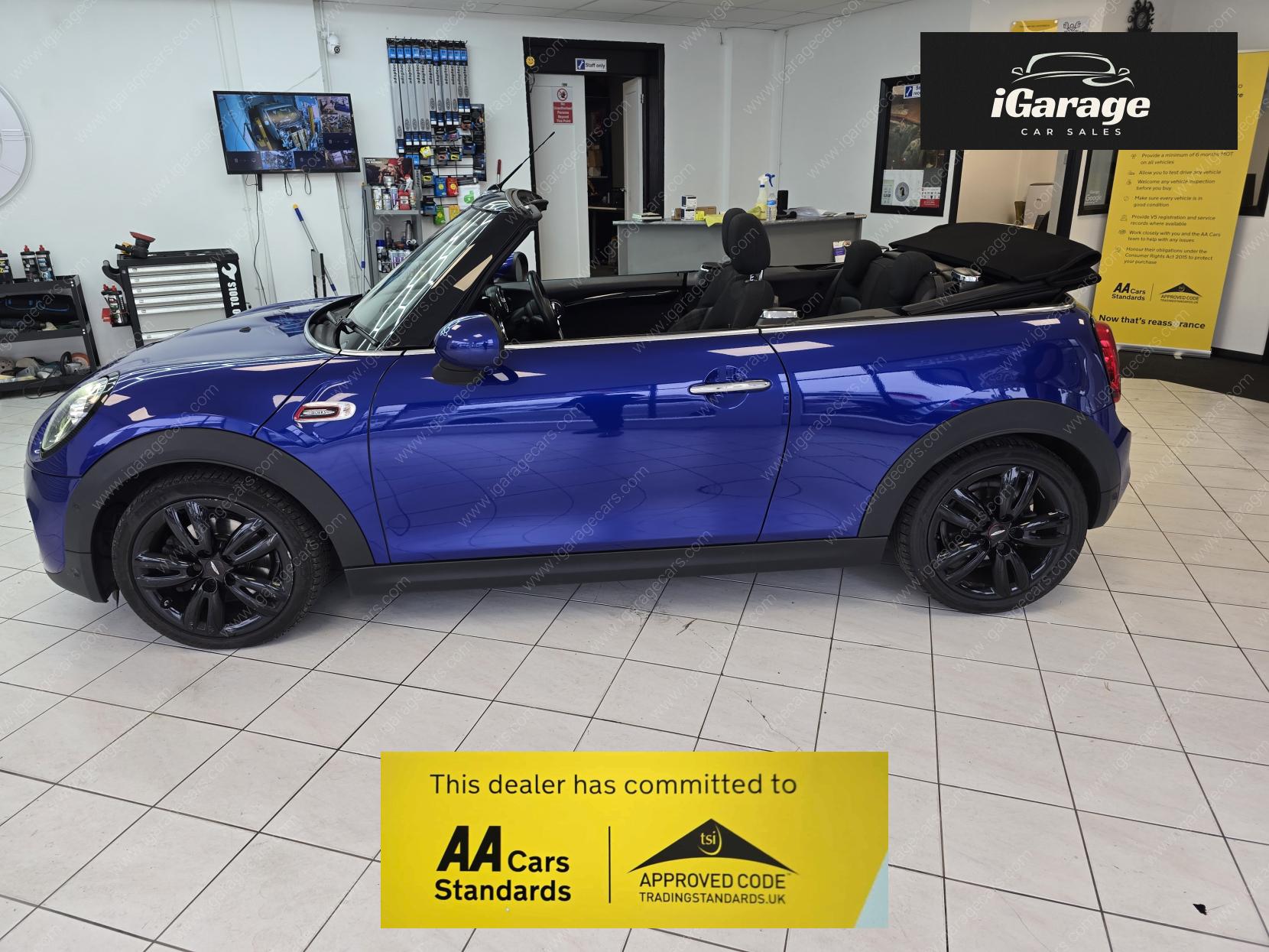 MINI Convertible 2.0 Cooper S Classic Convertible 2dr Petrol Steptronic Euro 6 (s/s) (192 ps)