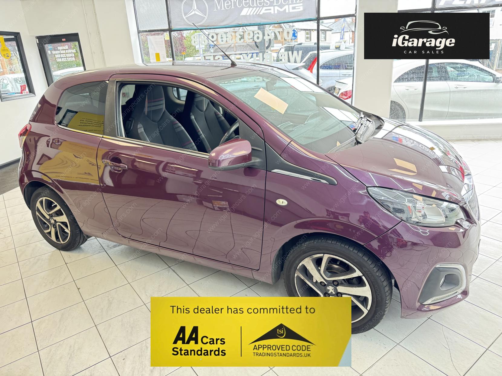 Peugeot 108 1.2 VTi PureTech Allure Hatchback 3dr Petrol Manual Euro 5 (82 ps)
