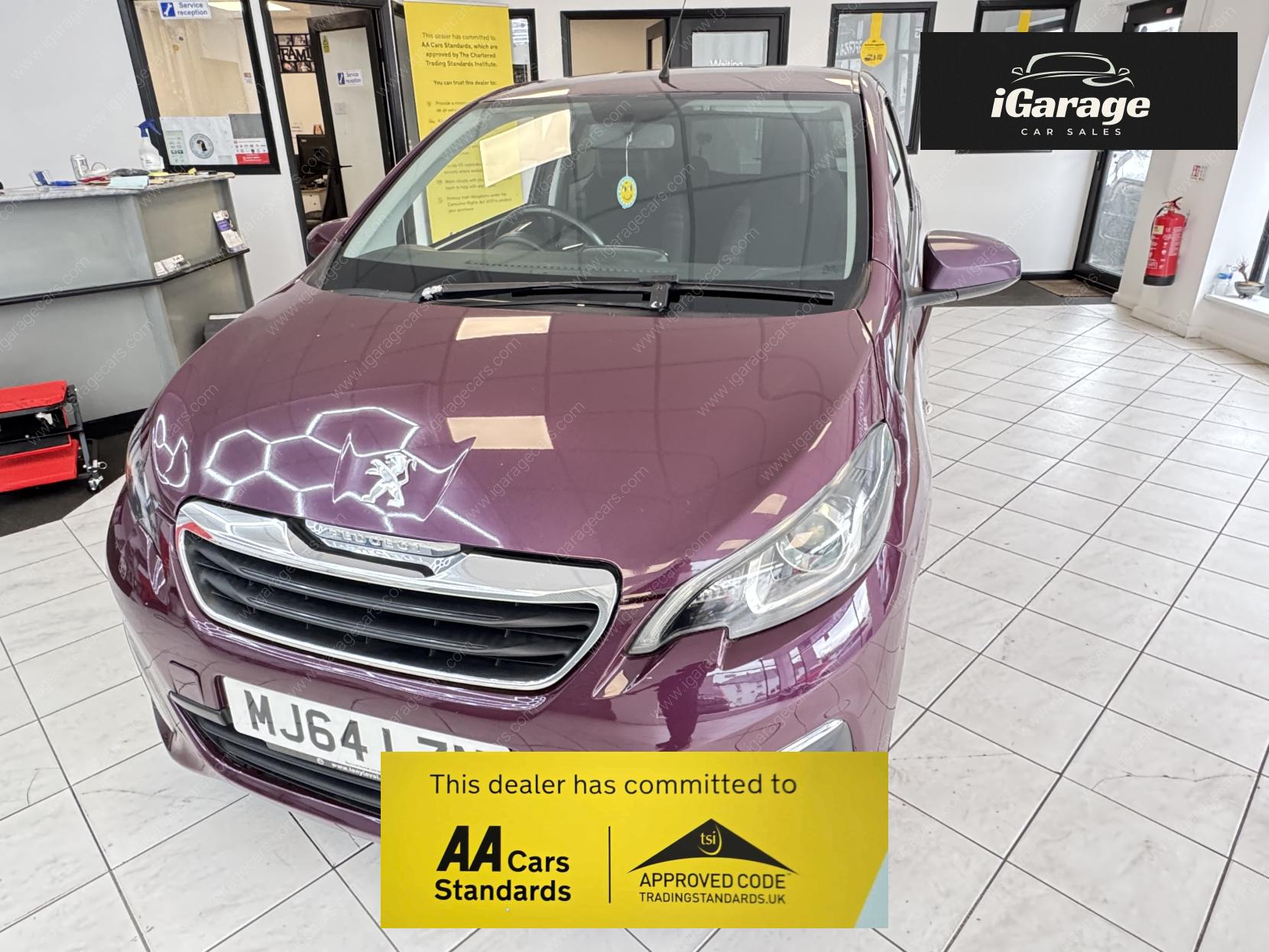 Peugeot 108 1.2 VTi PureTech Allure Hatchback 3dr Petrol Manual Euro 5 (82 ps)