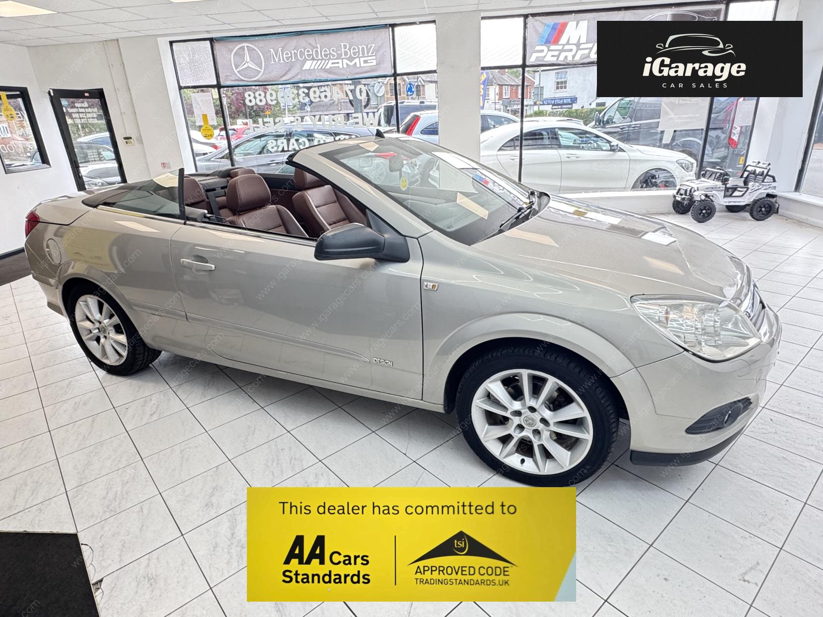Vauxhall Astra 1.8i Design Twin Top 2dr Petrol Manual (185 g/km, 138 bhp)