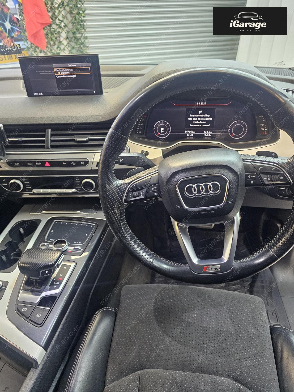 Audi Q7 3.0 TDI V6 S line SUV 5dr Diesel Tiptronic quattro Euro 6 (s/s) (272 ps)