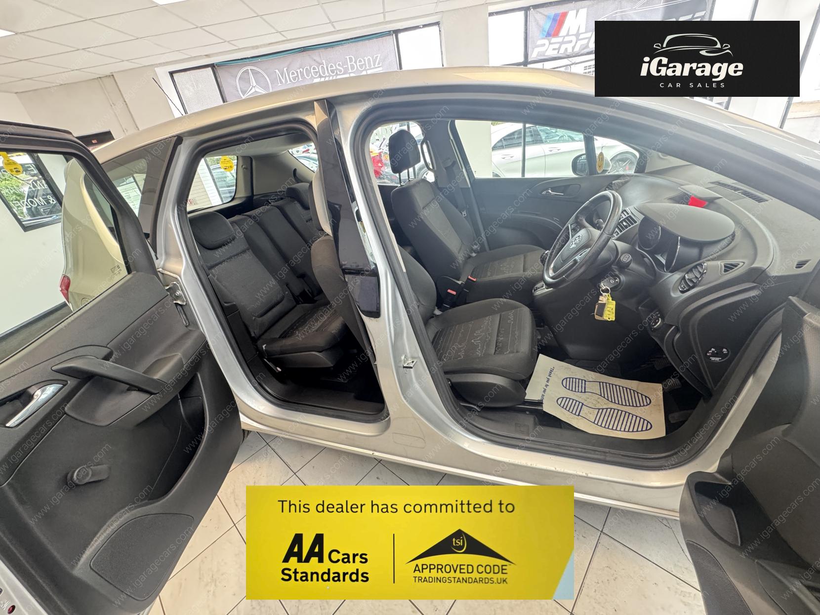 Vauxhall Meriva 1.4i Life MPV 5dr Petrol Manual Euro 6 (100 ps)