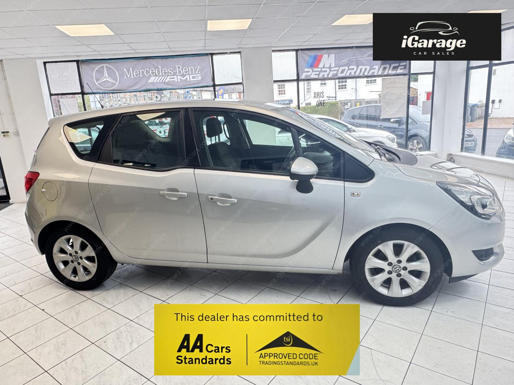 Vauxhall Meriva 1.4i Life MPV 5dr Petrol Manual Euro 6 (100 ps)