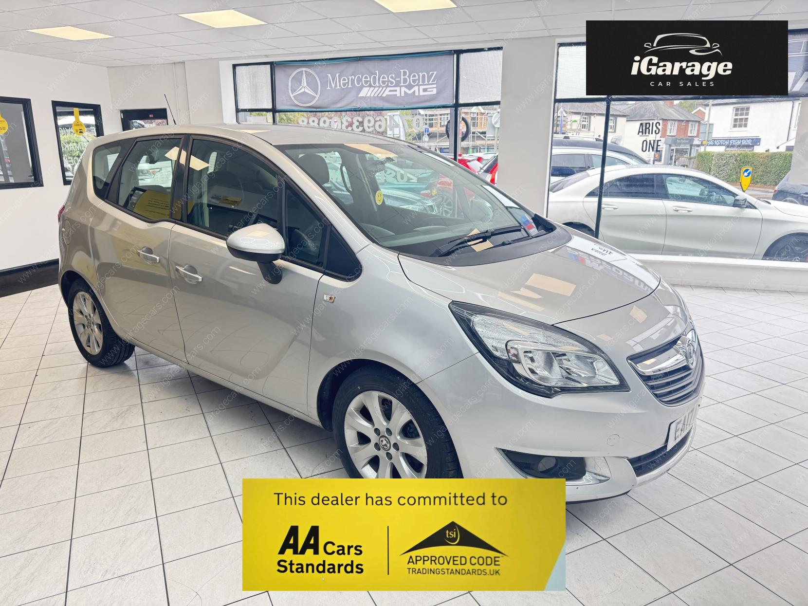 Vauxhall Meriva 1.4i Life MPV 5dr Petrol Manual Euro 6 (100 ps)