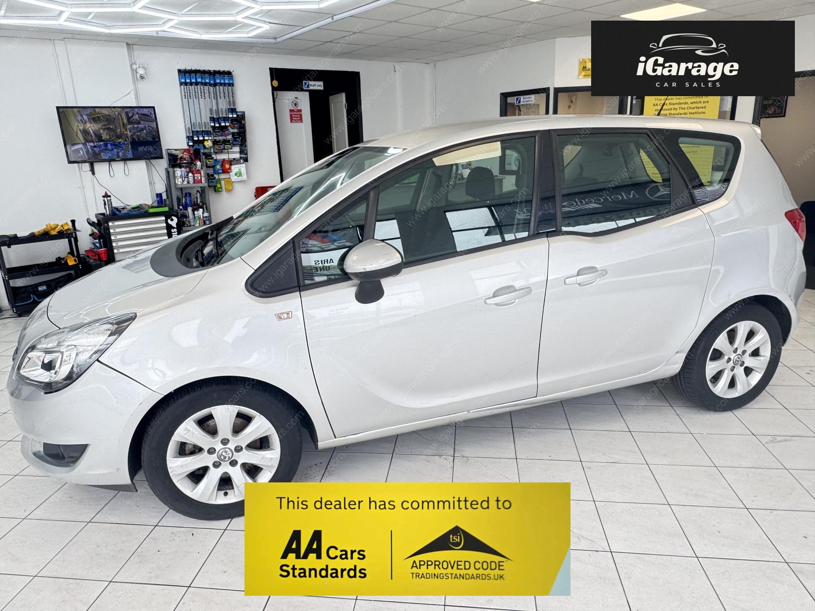 Vauxhall Meriva 1.4i Life MPV 5dr Petrol Manual Euro 6 (100 ps)